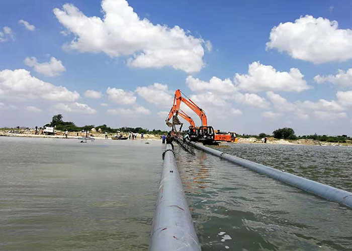 海德拉巴漂浮噴泉成功下水