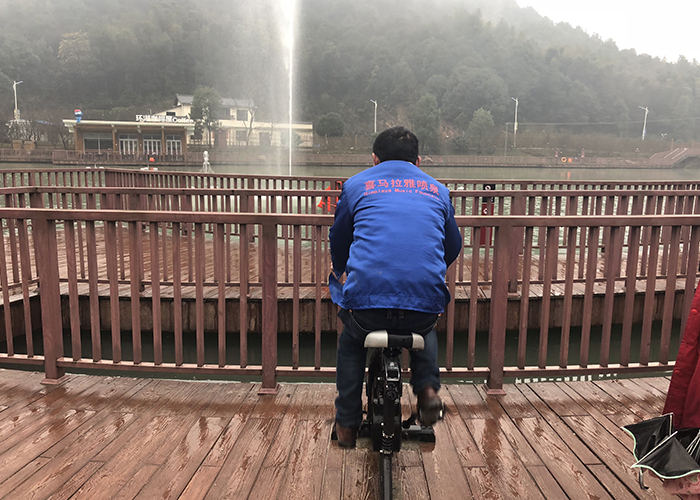 長沙互動奇趣噴泉落戶貝拉小鎮